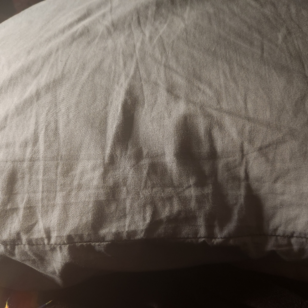 Grey pillow